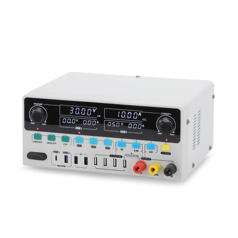 High Precision Dc Power Supply 30V 10A - Fonte de Alimentação Linear DC Regulada