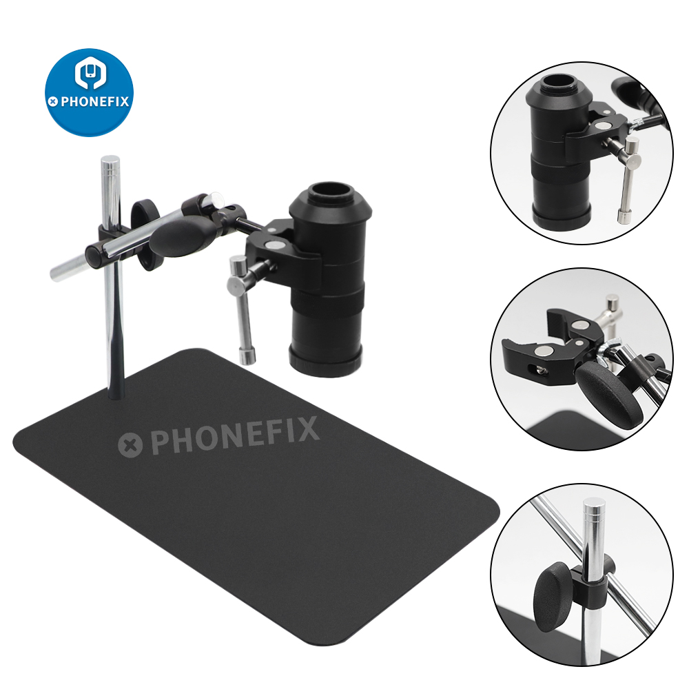Articulating Arm Boom Stand Microscope - Universal duplo boom estéreo zoom microscópio