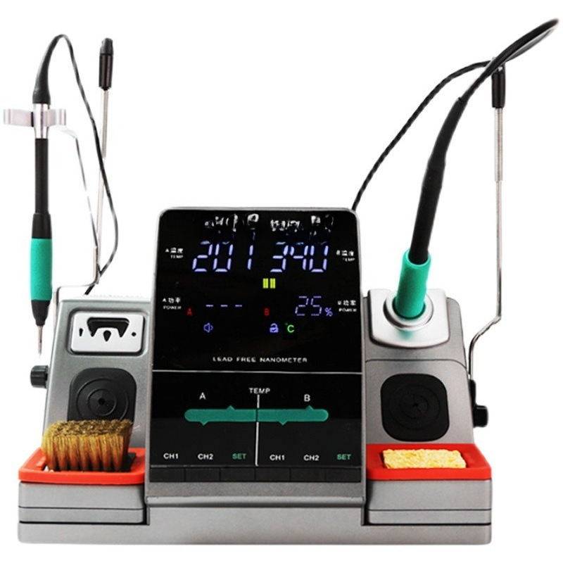 C115 Nano Soldering Iron Station - Mesa de soldagem nano com cabeça