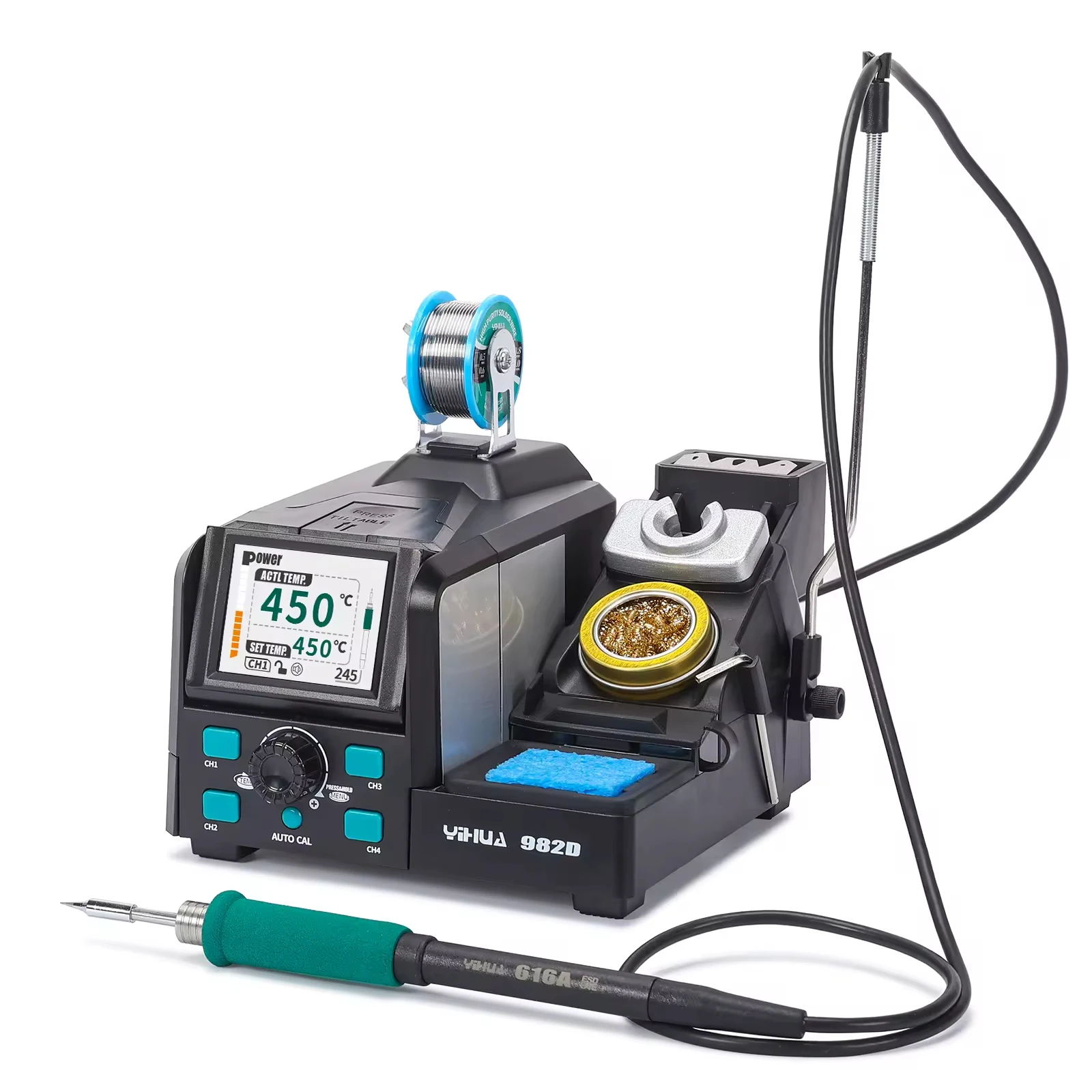 C210 Precision Soldering Station - Estação de Soldagem Digital 982D com
