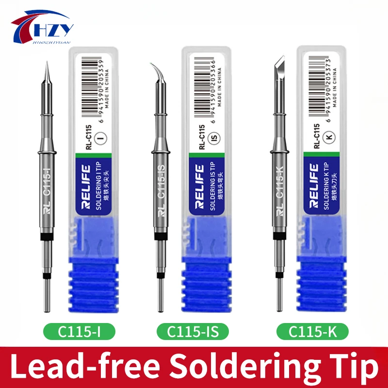 C115 Nano Soldering Iron Station - Relife C115-K/I/is nano-nível universal t115 lidar