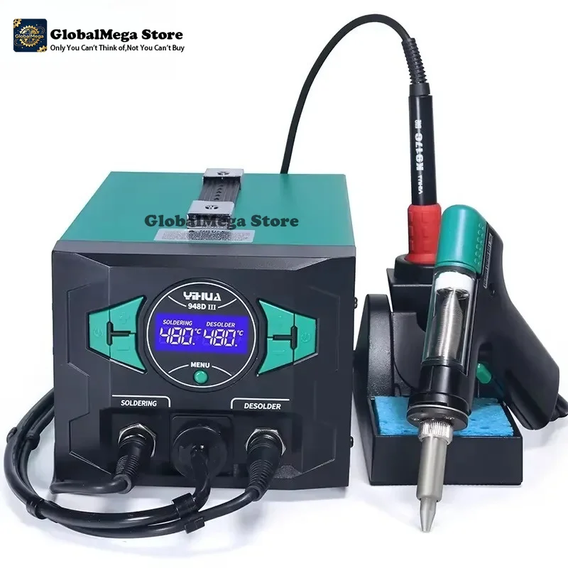 Desoldering Pump Electric Vacuum Station - Estação de Dessoldagem Elétrica por Sucção