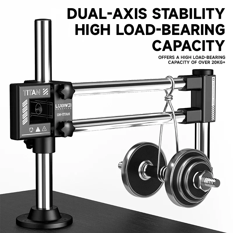 Articulating Arm Boom Stand Microscope - LUOWEI LW-GK02 Suporte para microscópio Biaxal