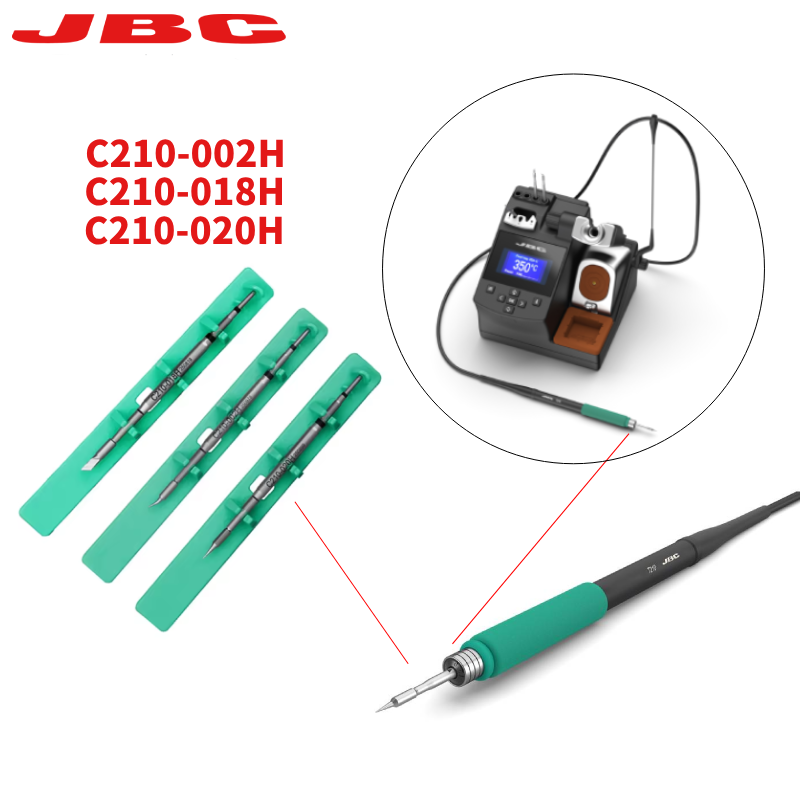 C210 Precision Soldering Station - Pontas de solda 100% originais JBC