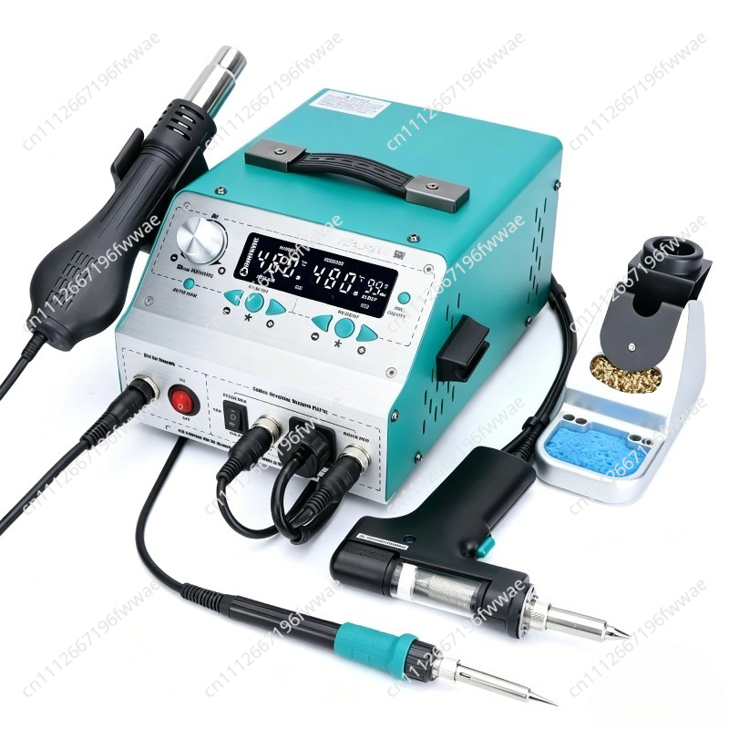 Desoldering Pump Electric Vacuum Station - Pistola Desoldadora Elétrica Automática 110W de