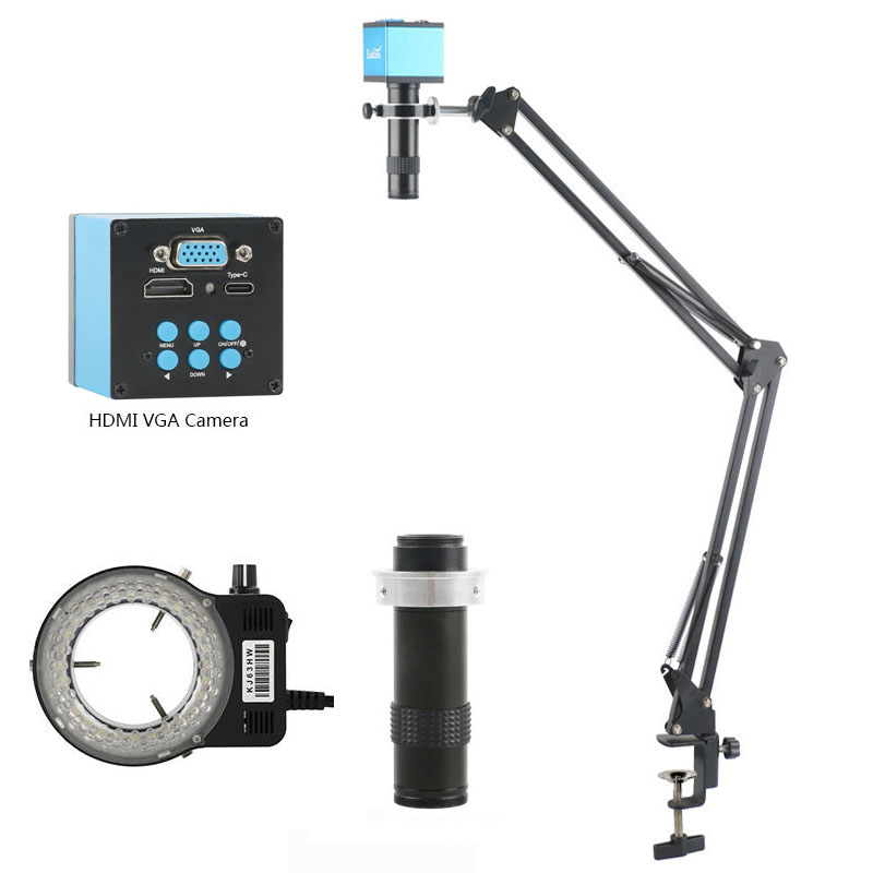 4K Microscope Camera Sony Sensor - Microscópio Digital com Câmera HDMI VGA