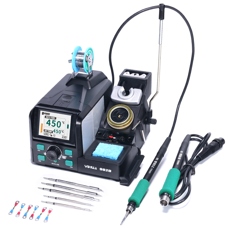 C210 Precision Soldering Station - Estação de Soldagem 982D com Ferro