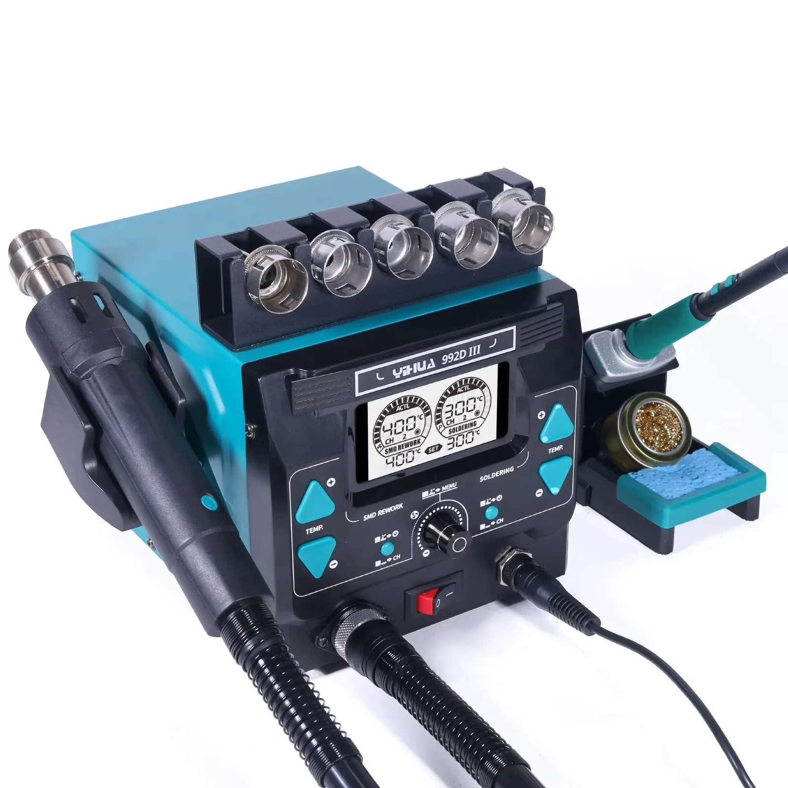 C210 Precision Soldering Station - Kit de Ferro de Solda de