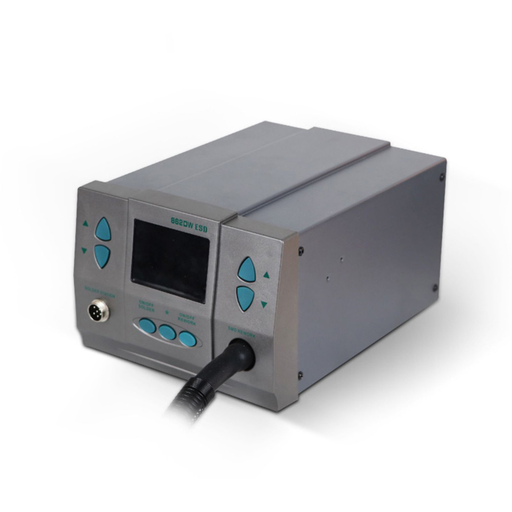 Hot Air Rework Station 861Dw - Estações de solda 1000W/1300W 862DW, pistola