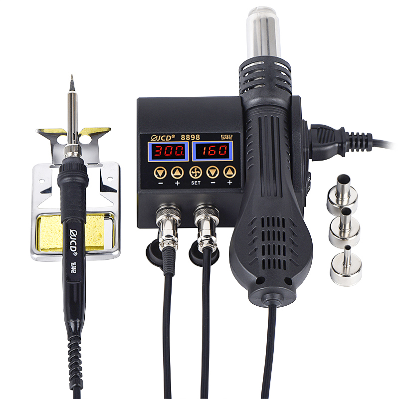 2 In 1 Soldering Rework Station 750W - Estação de Soldagem JCD 2 em