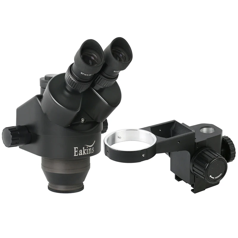 Cabeça de Microscópio Estéreo  - Trinocular Stereo Microscope 7X-45X avaliação e preço