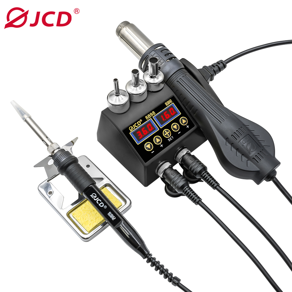 Jcd 2 em 1 750w estação de sol - 2 In 1 Soldering Rework Station 750W avaliação e preço