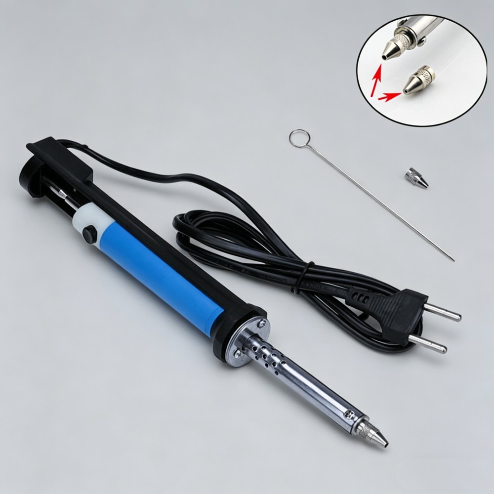 Caneta Desoldadora Elétrica AC - Desoldering Pump Electric Vacuum Station avaliação e preço