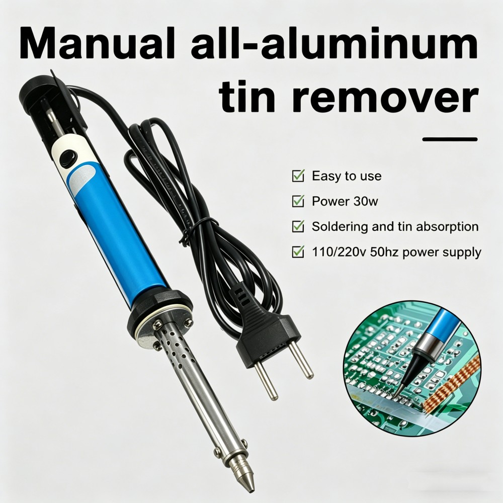 Caneta Desoldadora Elétrica AC - Desoldering Pump Electric Vacuum Station avaliação e preço