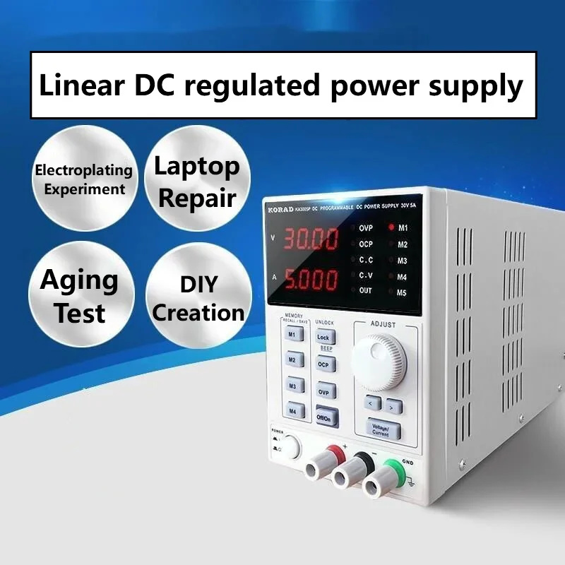Fonte de Alimentação DC Linear - High Precision Dc Power Supply 30V 10A avaliação e preço