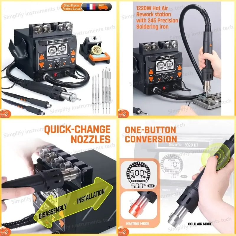 Estação de Soldagem Silverflo  - C210 Precision Soldering Station avaliação e preço