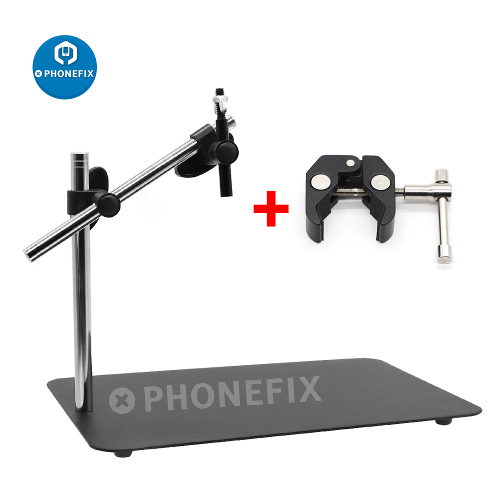 Universal duplo boom estéreo z - Articulating Arm Boom Stand Microscope avaliação e preço
