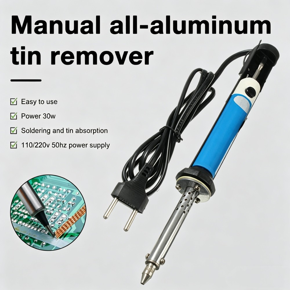 Caneta Desoldadora Elétrica AC - Desoldering Pump Electric Vacuum Station avaliação e preço