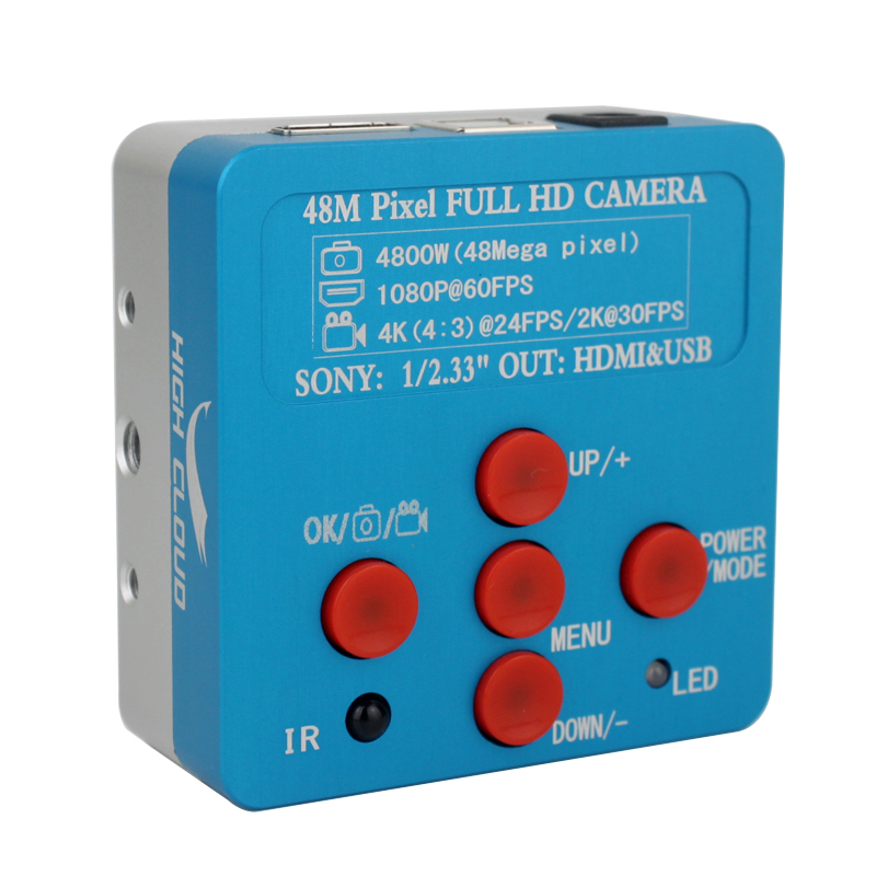 Câmera de Vídeo HDMI USB 4K 48 - Simul-Focal Industrial Microscope 4K Hdmi avaliação e preço