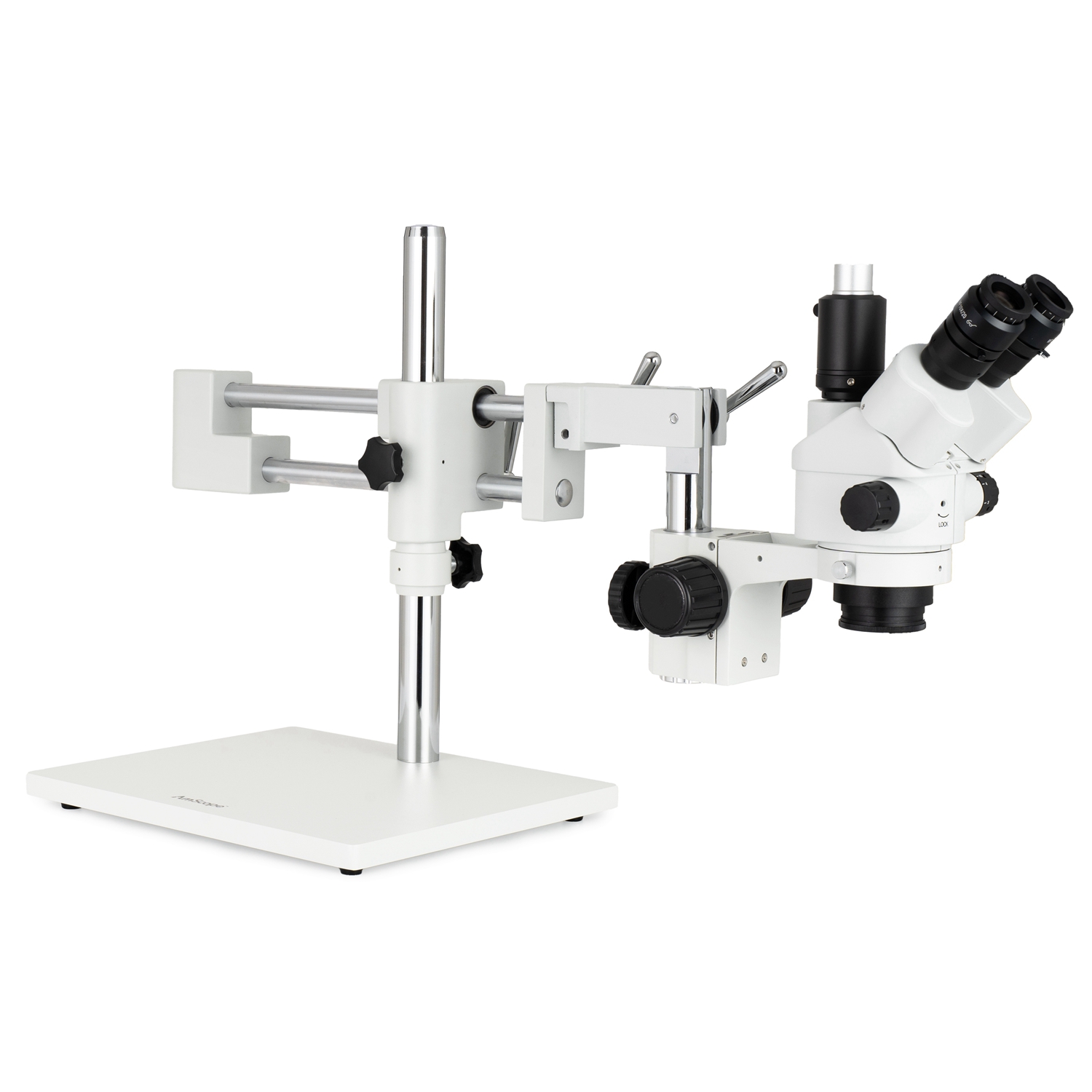 Cabeçote de Microscópio Estére - Trinocular Stereo Microscope 7X-45X avaliação e preço