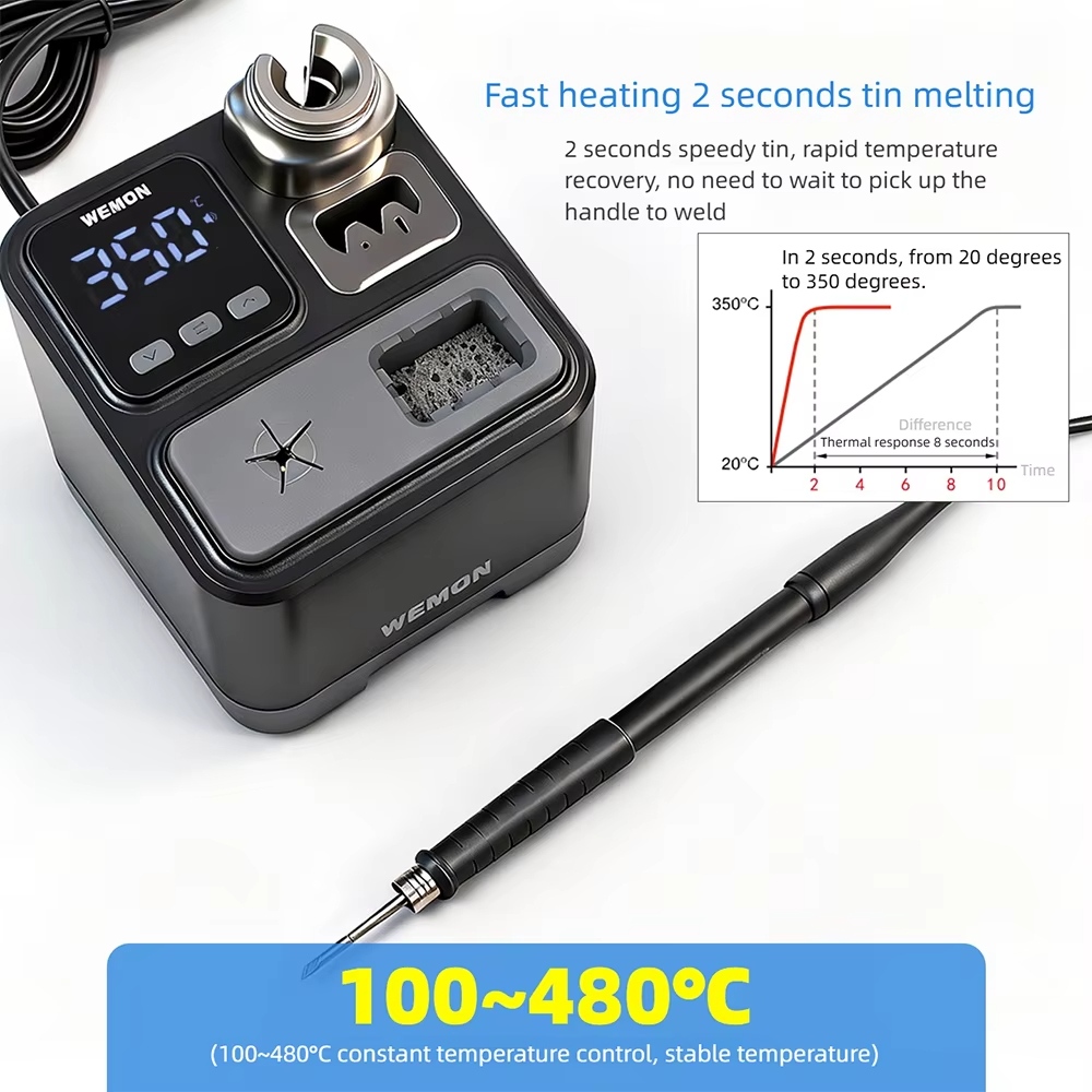 Estação de Soldagem WEMON K21A - C210 Precision Soldering Station avaliação e preço