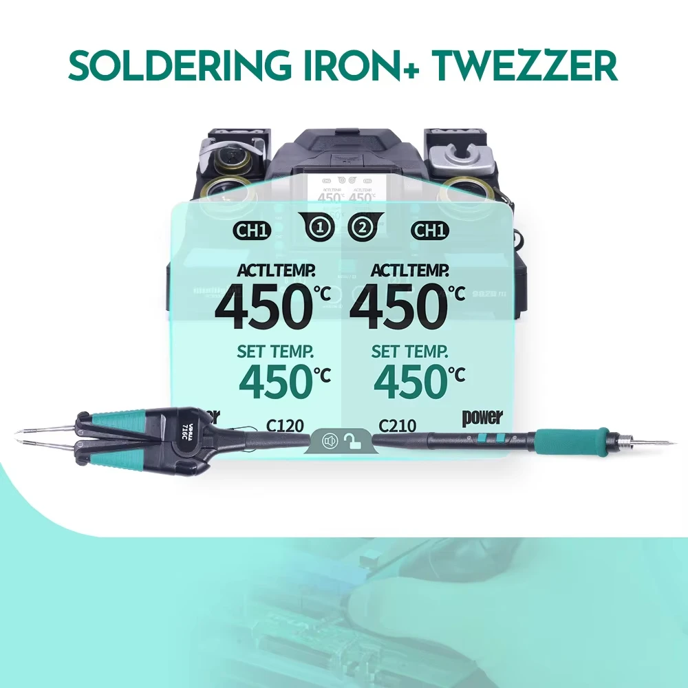 Estação de Solda de Precisão 2 - C210 Precision Soldering Station avaliação e preço