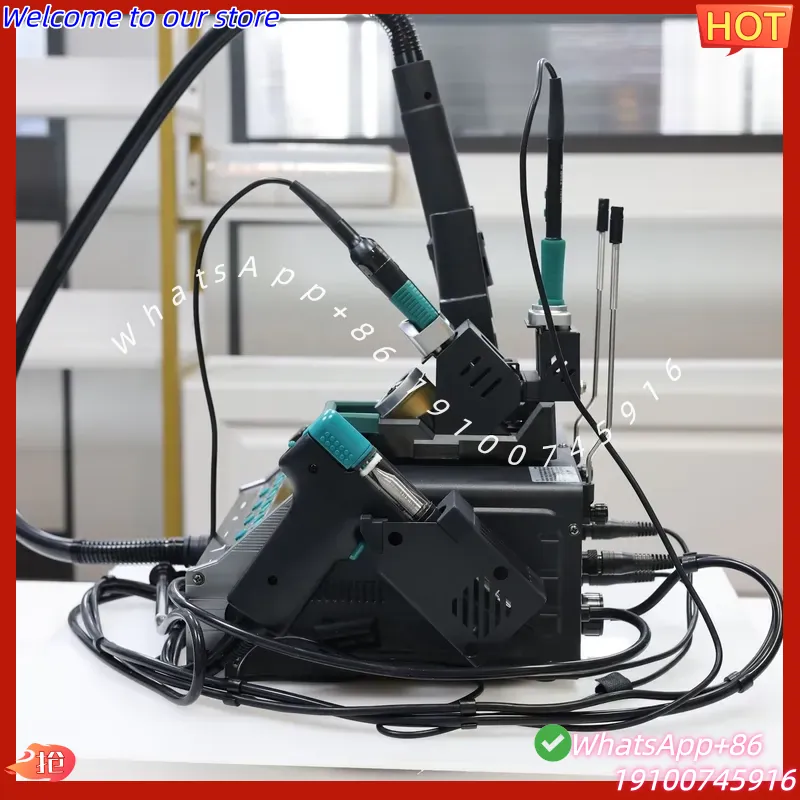 Estação de Solda 5 em 1 YIHUA- - Desoldering Pump Electric Vacuum Station avaliação e preço