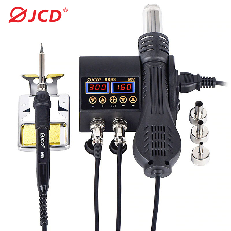 Pistola de ar quente 2 em 1, 7 - 2 In 1 Soldering Rework Station 750W avaliação e preço