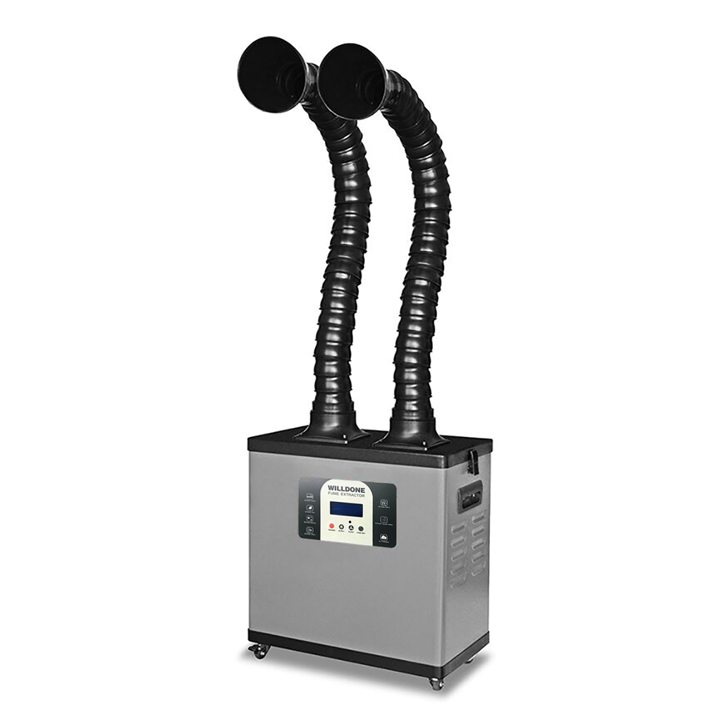 C200Y Portátil de Alta Potênci - Fume Extractor Soldering Dual Arm avaliação e preço