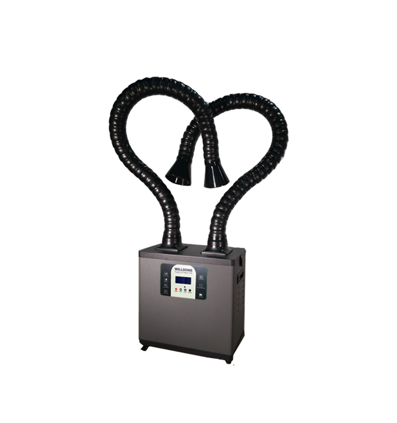 C200Y Portátil de Alta Potênci - Fume Extractor Soldering Dual Arm avaliação e preço