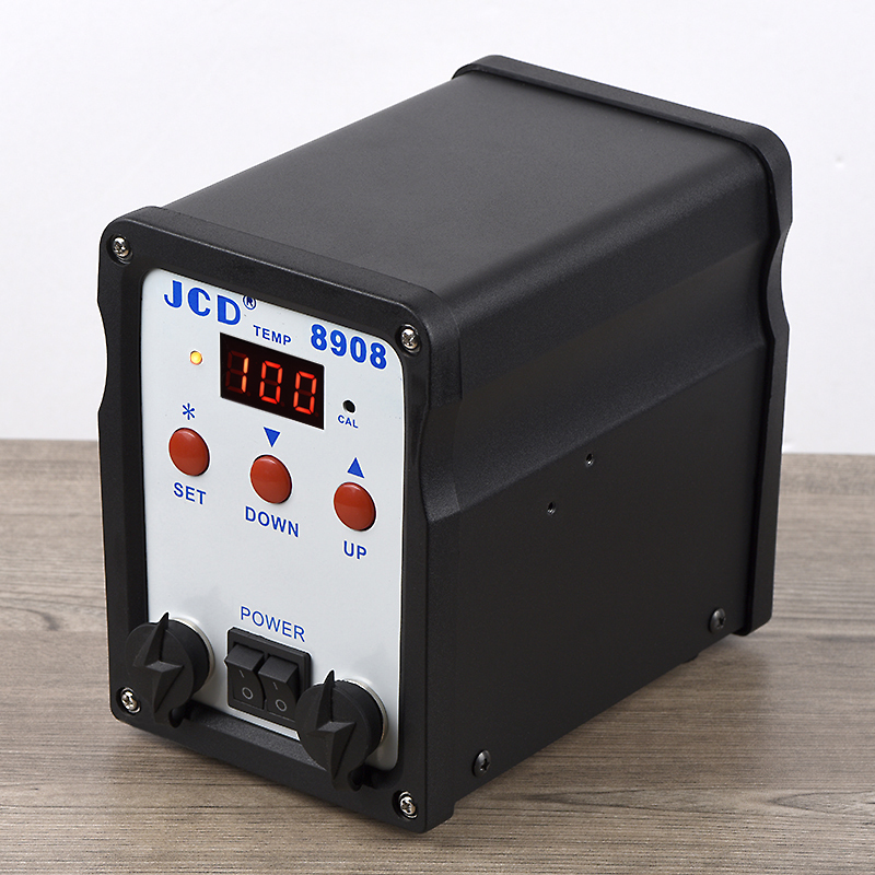 JCD-Estação De Solda Com Pisto - 2 In 1 Soldering Rework Station 750W avaliação e preço