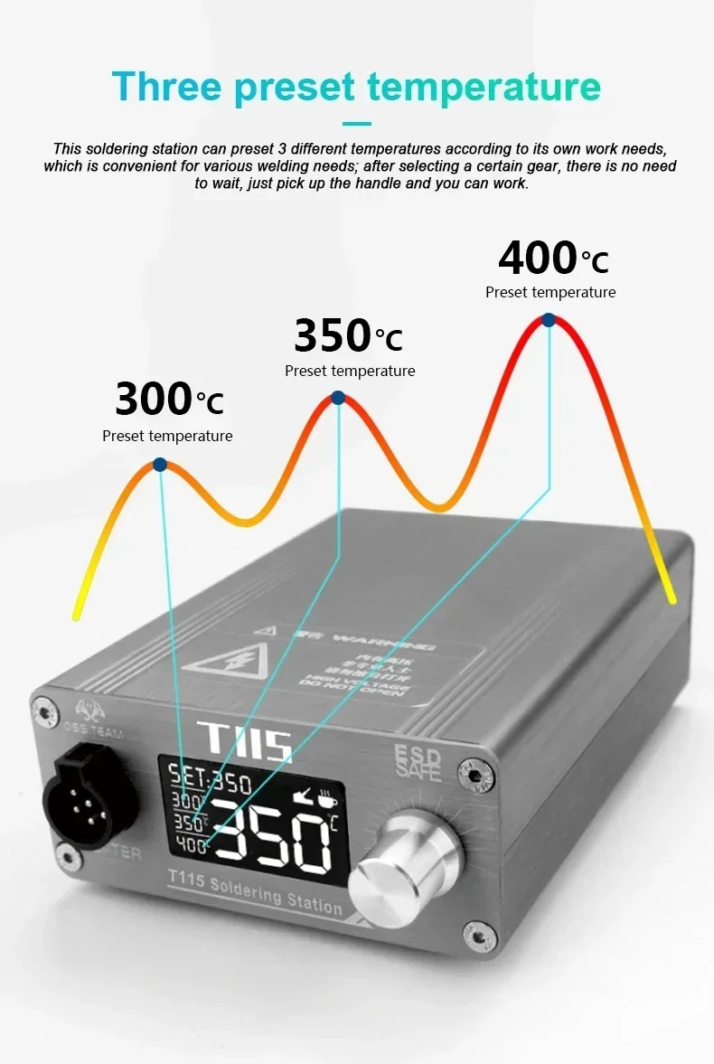 Estação de Soldagem Elétrica O - C115 Nano Soldering Iron Station avaliação e preço