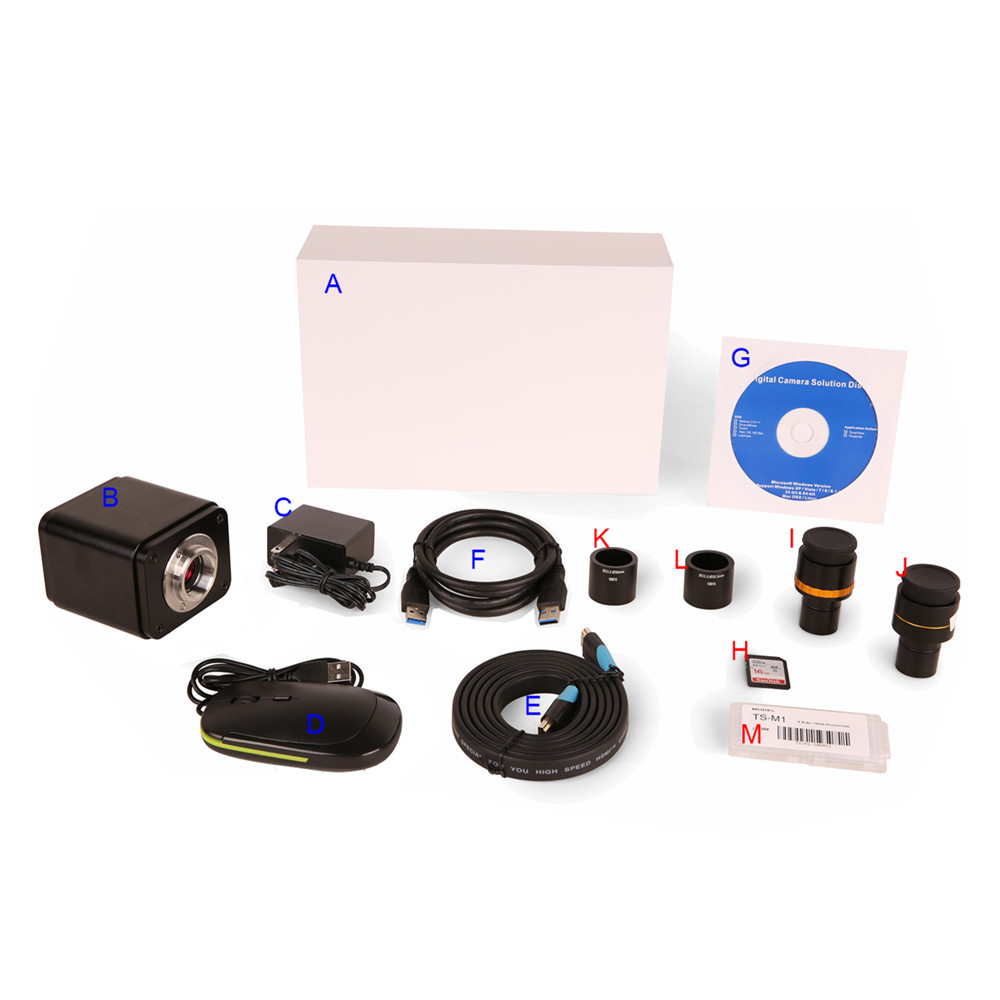 Câmera de Microscópio Digital  - 4K Microscope Camera Sony Sensor avaliação e preço