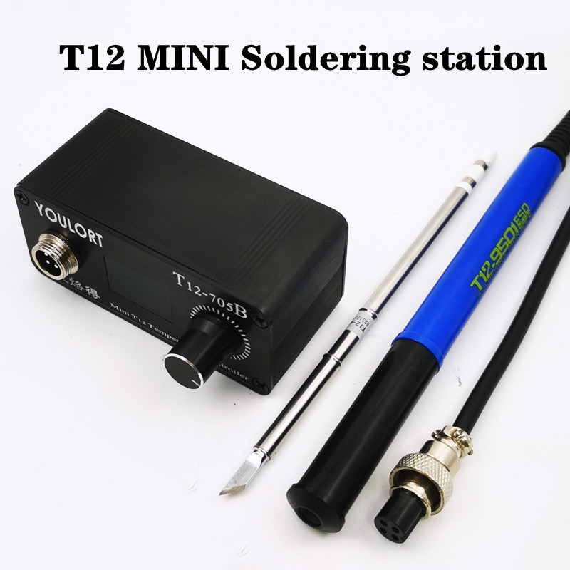 MINI Ferro De Solda Estação, O - T12 Soldering Station Oled avaliação e preço
