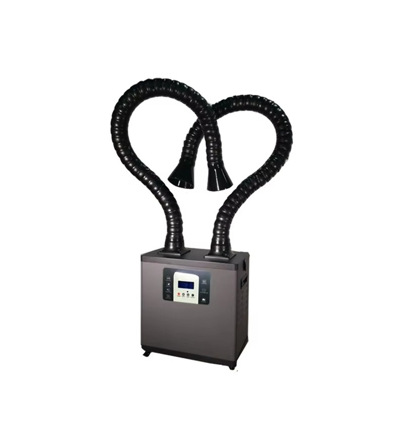 C200y portátil de alta potênci - Fume Extractor Soldering Dual Arm avaliação e preço