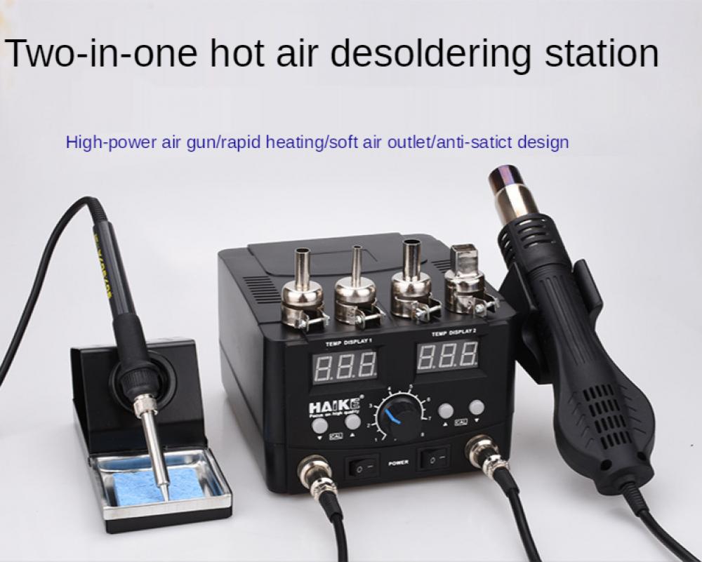 Estação de solda digital led 2 - 2 In 1 Soldering Rework Station 750W avaliação e preço