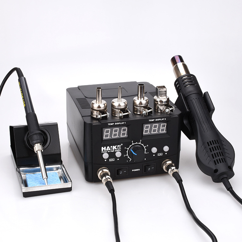 Estação de solda digital led 2 - 2 In 1 Soldering Rework Station 750W avaliação e preço