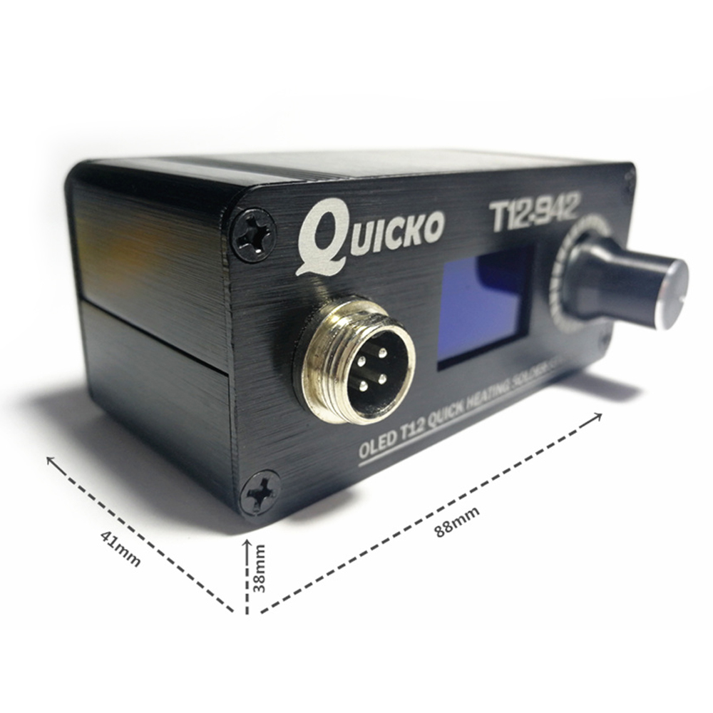 QUICKO MINI T12 STC OLED Estaç - T12 Soldering Station Oled avaliação e preço