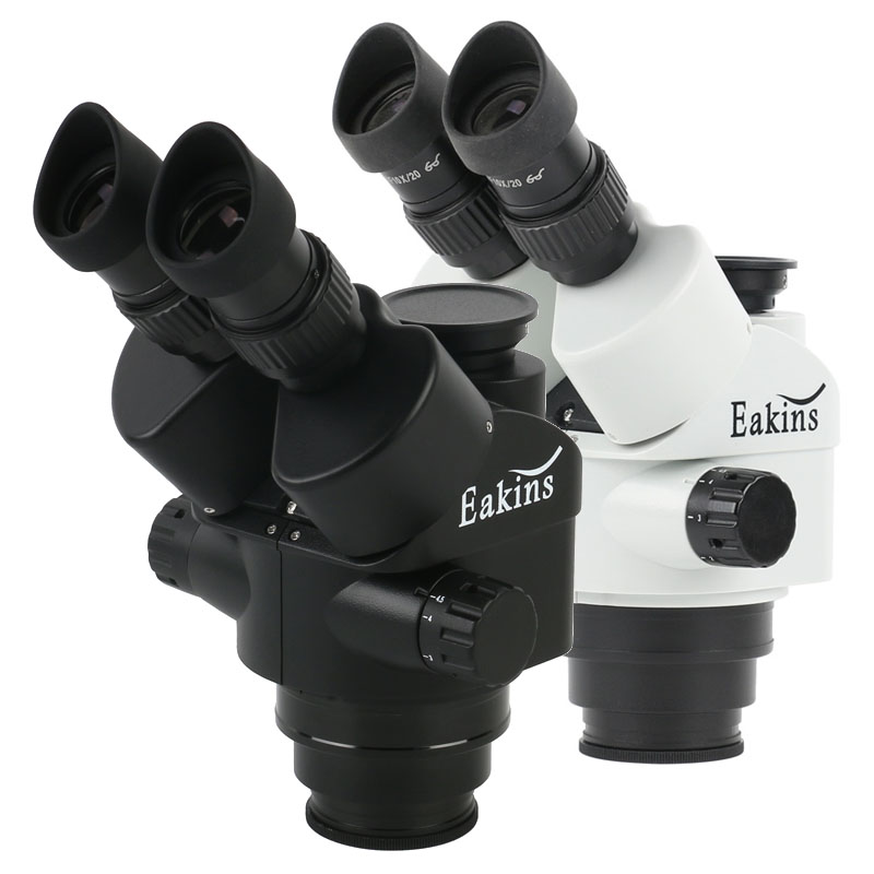 Cabeçote de Microscópio Estére - Trinocular Stereo Microscope 7X-45X avaliação e preço