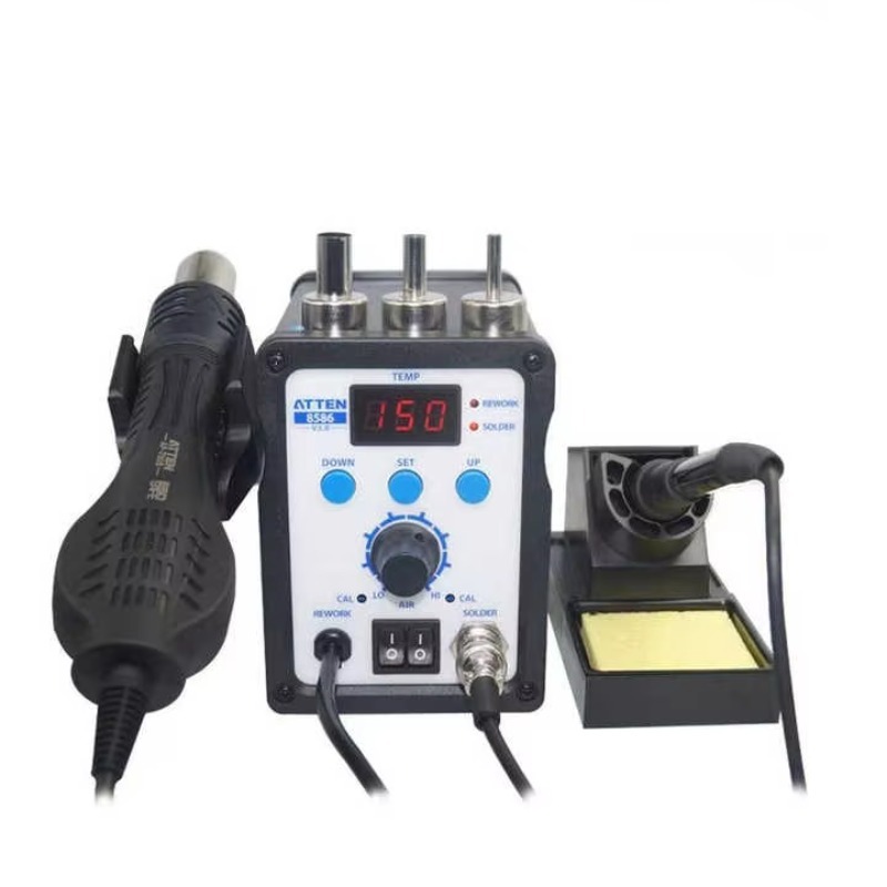 Estação de solda e retrabalho  - 2 In 1 Soldering Rework Station 750W avaliação e preço