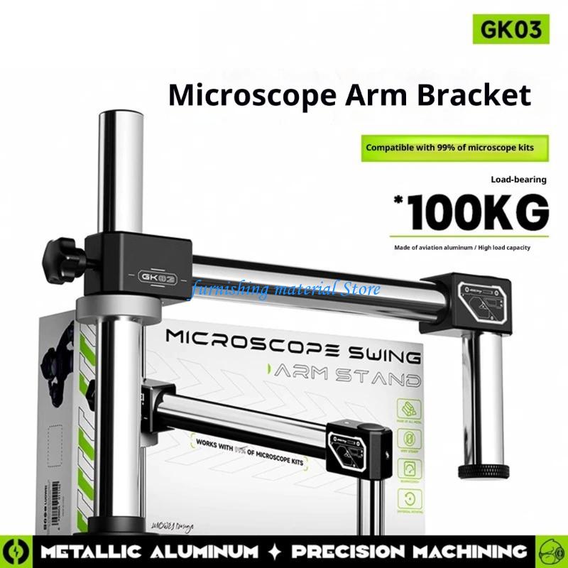 Bancadas trabalho industriais  - Articulating Arm Boom Stand Microscope avaliação e preço