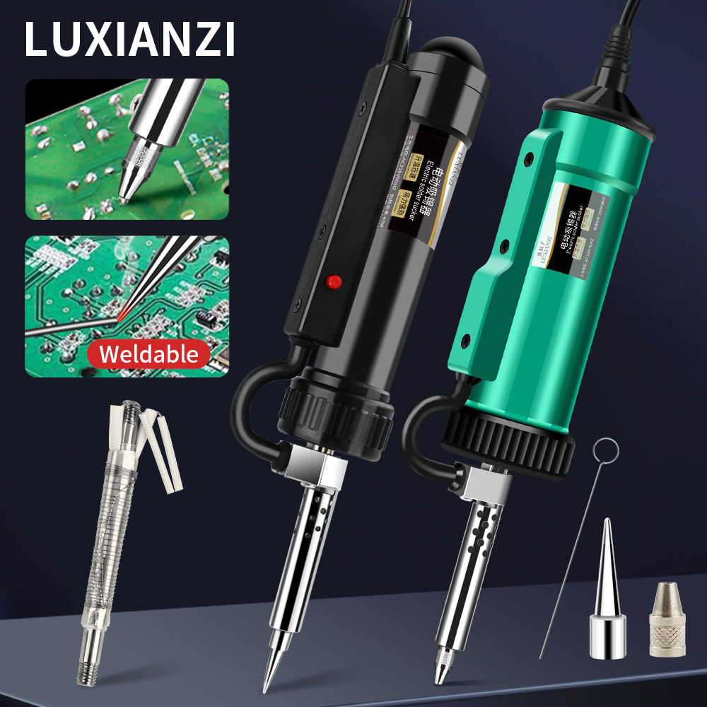 LUXIANZI Novo Ferro de Solda E - Desoldering Pump Electric Vacuum Station avaliação e preço