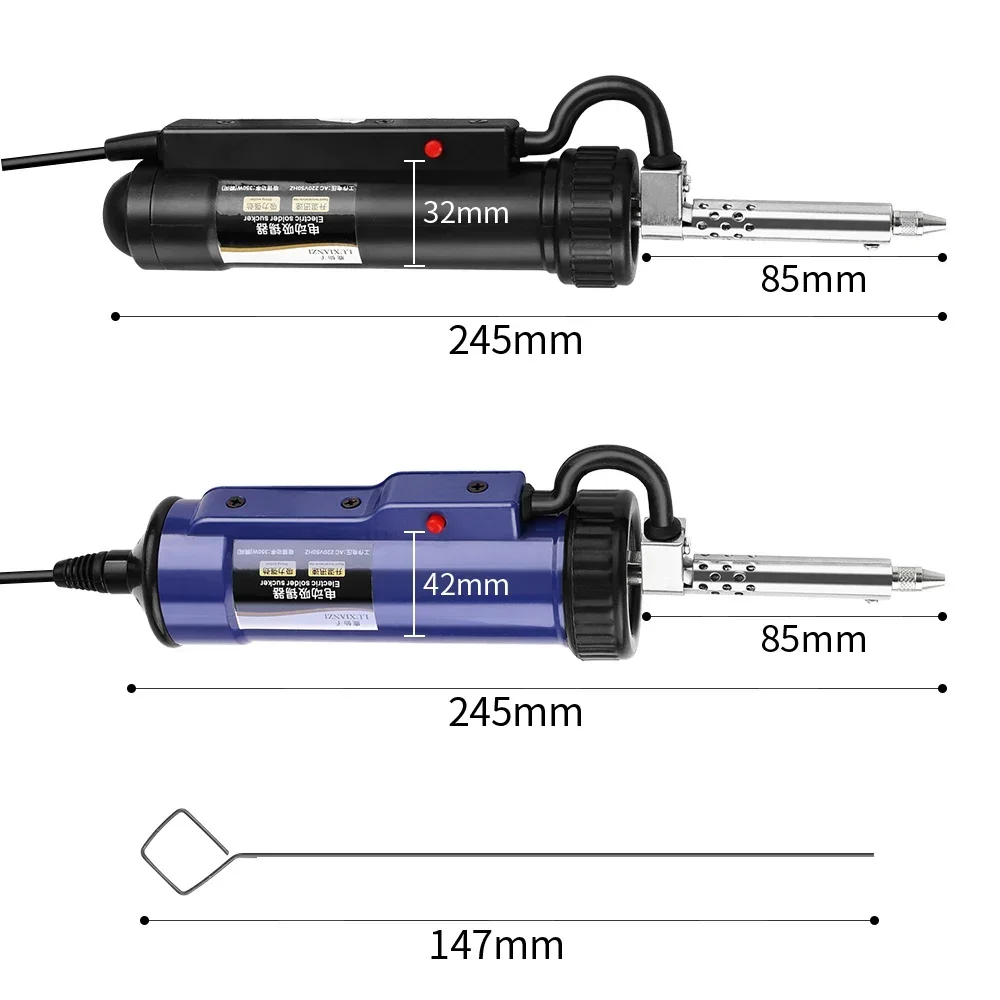 LUXIANZI Novo Ferro de Solda E - Desoldering Pump Electric Vacuum Station avaliação e preço