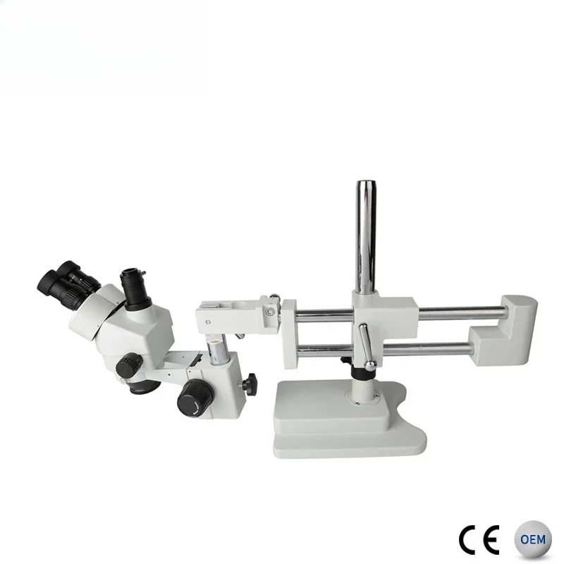 Microscópio Trinocular Estéreo - Trinocular Stereo Microscope 7X-45X avaliação e preço
