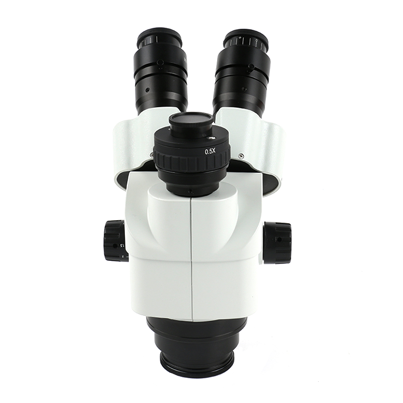 Microscópio estéreo trinocular - Trinocular Stereo Microscope 7X-45X avaliação e preço