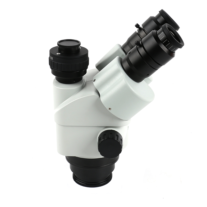Microscópio estéreo trinocular - Trinocular Stereo Microscope 7X-45X avaliação e preço