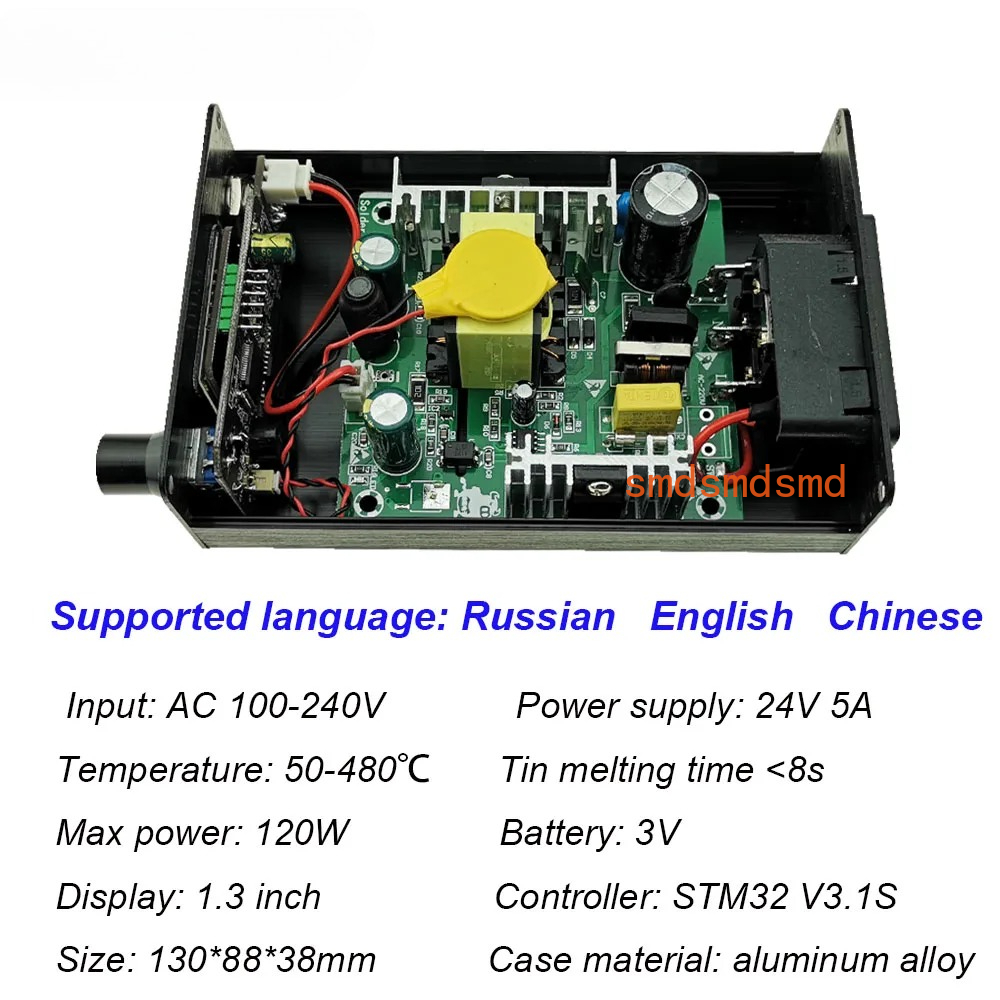 Estação de Solda STM32 V3.1S T - T12 Soldering Station Oled avaliação e preço
