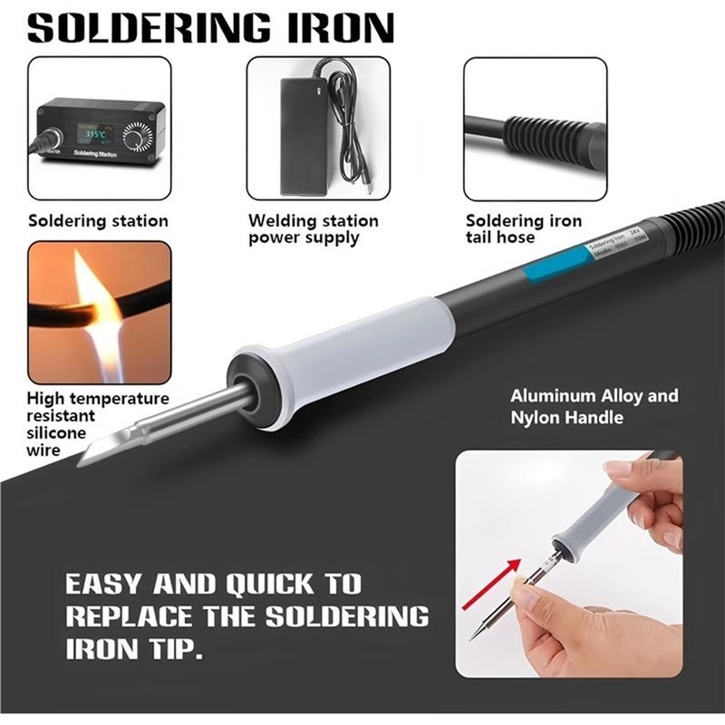 Estação de Soldagem Digital B0 - T12 Soldering Station Oled avaliação e preço