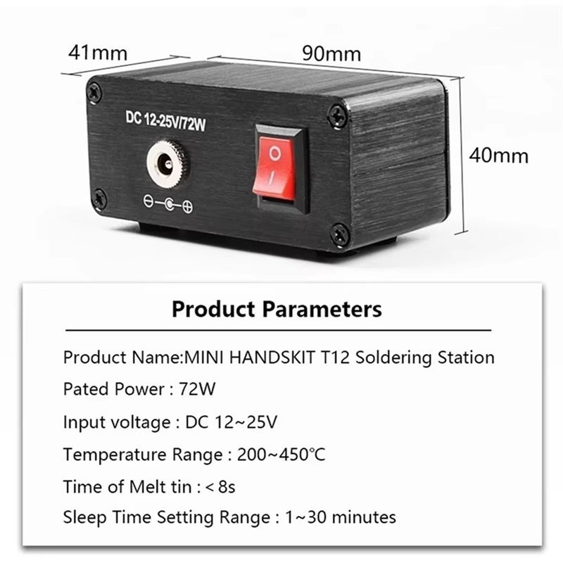 Estação de Soldagem Digital B0 - T12 Soldering Station Oled avaliação e preço