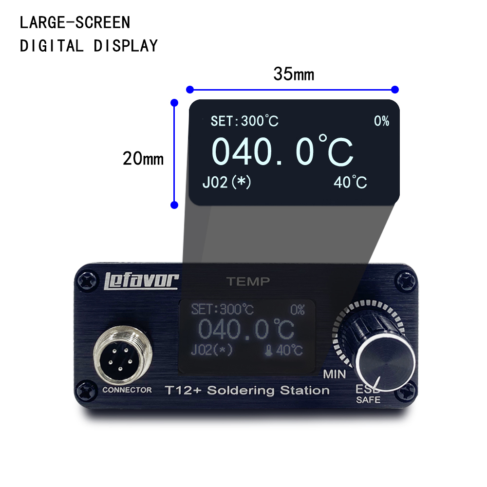 T12 + estação de solda ferro d - T12 Soldering Station Oled avaliação e preço